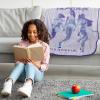 image:imageJay Franco Kids Plush Throw Blanket  Soft amp Cozy Fleece Throw for Bedroom amp Couch Dcor Official Licensed Product Multi  Lady and The Tramp 46x60  Throw BlanketPurple  Kpop Demon Hunters