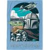 image:imageJay Franco Kids Plush Throw Blanket  Soft amp Cozy Fleece Throw for Bedroom amp Couch Dcor Official Licensed Product Multi  Lady and The Tramp 46x60  Throw BlanketBlue  the Mandalorian