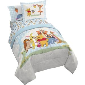 image:imageJay Franco Comforter Set Includes Sheets and Pillow Covers  Soft and Cozy Bed Set for Stylish Room Decor Official Licensed Bedding Multi  Hello Kitty 7 Piece QueenWhite  Winnie the Pooh
