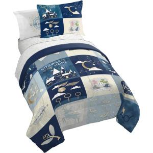image:imageJay Franco Comforter Set Includes Sheets and Pillow Covers  Soft and Cozy Bed Set for Stylish Room Decor Official Licensed Bedding Multi  Hello Kitty 7 Piece QueenMulti  Harry Potter