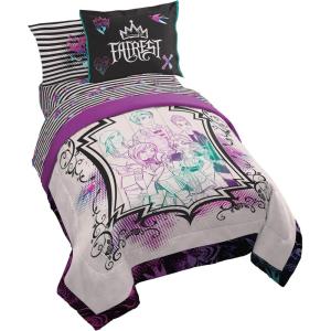 image:imageJay Franco Comforter Set Includes Sheets and Pillow Covers  Soft and Cozy Bed Set for Stylish Room Decor Official Licensed Bedding Multi  Hello Kitty 7 Piece QueenMulti  Descendants