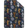 image:imageJay Franco Kids Plush Throw Blanket  Soft amp Cozy Fleece Throw for Bedroom amp Couch Dcor Official Licensed Product Grey  Fortnite 46x60  Throw BlanketGrey  Star Wars