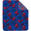 image:imageJay Franco Kids Plush Throw Blanket  Soft amp Cozy Fleece Throw for Bedroom amp Couch Dcor Official Licensed Product Grey  Fortnite 46x60  Throw BlanketBlue  Spiderman