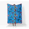 image:imageJay Franco Kids Plush Throw Blanket  Soft amp Cozy Fleece Throw for Bedroom amp Couch Dcor Official Licensed Product Grey  Fortnite 46x60  Throw BlanketBlue  Marvel Comics