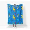 image:imageJay Franco Kids Plush Throw Blanket  Soft amp Cozy Fleece Throw for Bedroom amp Couch Dcor Official Licensed Product Grey  Fortnite 46x60  Throw BlanketBlue  Sesame Street