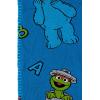 image:imageJay Franco Kids Plush Throw Blanket  Soft amp Cozy Fleece Throw for Bedroom amp Couch Dcor Official Licensed Product Grey  Fortnite 46x60  Throw BlanketBlue  Sesame Street