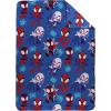 image:imageJay Franco Kids Plush Throw Blanket  Soft amp Cozy Fleece Throw for Bedroom amp Couch Dcor Official Licensed Product Grey  Fortnite 46x60  Throw BlanketBlue  Spidey  His Amazing Friends