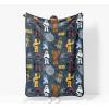 image:imageJay Franco Kids Plush Throw Blanket  Soft amp Cozy Fleece Throw for Bedroom amp Couch Dcor Official Licensed Product Grey  Fortnite 46x60  Throw BlanketGrey  Star Wars