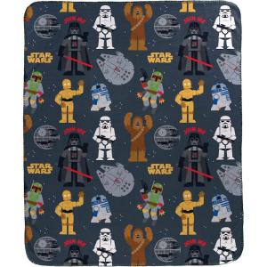image:imageJay Franco Kids Plush Throw Blanket  Soft amp Cozy Fleece Throw for Bedroom amp Couch Dcor Official Licensed Product Grey  Fortnite 46x60  Throw BlanketGrey  Star Wars