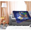 image:imageSunny Side Up Bluey amp Friends Plush Throw Blanket  Measures 46 x 60 Inches  Super Soft amp Cozy Fleece Kids BeddingBlue  Blippi