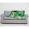 image:imageSunny Side Up Bluey amp Friends Plush Throw Blanket  Measures 46 x 60 Inches  Super Soft amp Cozy Fleece Kids BeddingGreen  Minecraft