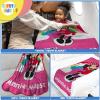 image:imageSunny Side Up Bluey amp Friends Plush Throw Blanket  Measures 46 x 60 Inches  Super Soft amp Cozy Fleece Kids BeddingPink  Minnie Mouse