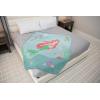 image:imageSunny Side Up Bluey amp Friends Plush Throw Blanket  Measures 46 x 60 Inches  Super Soft amp Cozy Fleece Kids BeddingTeal  Little Mermaid