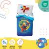 image:imageSunny Side Up Bluey amp Friends Toddler Comforter Set  4 Piece Preschool Bedding Includes Comforter Sheets amp Pillow Cover  Super Soft Microfiber Bed SetBlue  Iron Man  His Awesome Friends