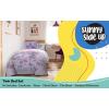 image:imageSunny Side Up Bluey amp Friends Toddler Comforter Set  4 Piece Preschool Bedding Includes Comforter Sheets amp Pillow Cover  Super Soft Microfiber Bed SetPurple  Butterfly