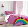 image:imageSunny Side Up Bluey amp Friends Toddler Comforter Set  4 Piece Preschool Bedding Includes Comforter Sheets amp Pillow Cover  Super Soft Microfiber Bed SetPink  Minnie Mouse