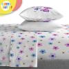 image:imageSunny Side Up Bluey amp Friends Toddler Comforter Set  4 Piece Preschool Bedding Includes Comforter Sheets amp Pillow Cover  Super Soft Microfiber Bed SetPurple  Butterfly
