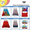 image:imageSunny Side Up Bluey amp Friends Toddler Comforter Set  4 Piece Preschool Bedding Includes Comforter Sheets amp Pillow Cover  Super Soft Microfiber Bed SetMulti  Cars