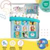 image:imageSunny Side Up Bluey amp Friends Toddler Comforter Set  4 Piece Preschool Bedding Includes Comforter Sheets amp Pillow Cover  Super Soft Microfiber Bed SetMulti  Bluey
