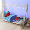 image:imageSunny Side Up Bluey amp Friends Toddler Comforter Set  4 Piece Preschool Bedding Includes Comforter Sheets amp Pillow Cover  Super Soft Microfiber Bed SetGray  Spiderman