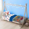 image:imageSunny Side Up Bluey amp Friends Toddler Comforter Set  4 Piece Preschool Bedding Includes Comforter Sheets amp Pillow Cover  Super Soft Microfiber Bed SetMulti  Construction Zone