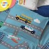 image:imageSunny Side Up Bluey amp Friends Toddler Comforter Set  4 Piece Preschool Bedding Includes Comforter Sheets amp Pillow Cover  Super Soft Microfiber Bed SetBlue  on the Go
