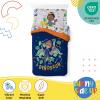 image:imageSunny Side Up Bluey amp Friends Toddler Comforter Set  4 Piece Preschool Bedding Includes Comforter Sheets amp Pillow Cover  Super Soft Microfiber Bed SetBlue  Blippi