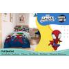 image:imageSunny Side Up Bluey amp Friends Toddler Comforter Set  4 Piece Preschool Bedding Includes Comforter Sheets amp Pillow Cover  Super Soft Microfiber Bed SetMulti  Spidey  Friends