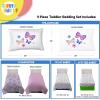 image:imageSunny Side Up Bluey amp Friends Toddler Comforter Set  4 Piece Preschool Bedding Includes Comforter Sheets amp Pillow Cover  Super Soft Microfiber Bed SetPurple  Butterfly