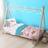 image:imageSunny Side Up Bluey amp Friends Toddler Comforter Set  4 Piece Preschool Bedding Includes Comforter Sheets amp Pillow Cover  Super Soft Microfiber Bed SetPink  Rainbow Unicorns