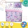 image:imageSunny Side Up Bluey amp Friends Toddler Comforter Set  4 Piece Preschool Bedding Includes Comforter Sheets amp Pillow Cover  Super Soft Microfiber Bed SetPurple  Butterfly