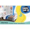 image:imageSunny Side Up Bluey amp Friends Toddler Comforter Set  4 Piece Preschool Bedding Includes Comforter Sheets amp Pillow Cover  Super Soft Microfiber Bed SetMulti  Construction Zone