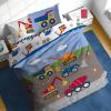 image:imageSunny Side Up Bluey amp Friends Toddler Comforter Set  4 Piece Preschool Bedding Includes Comforter Sheets amp Pillow Cover  Super Soft Microfiber Bed SetMulti  Construction Zone