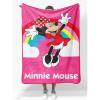 image:imageSunny Side Up Bluey amp Friends Plush Throw Blanket  Measures 46 x 60 Inches  Super Soft amp Cozy Fleece Kids BeddingPink  Minnie Mouse