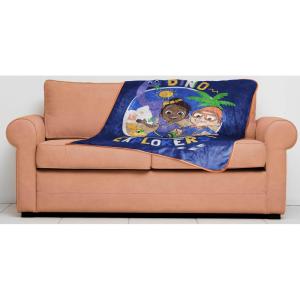 image:imageSunny Side Up Bluey amp Friends Plush Throw Blanket  Measures 46 x 60 Inches  Super Soft amp Cozy Fleece Kids BeddingBlue  Blippi