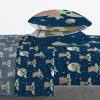 image:imageJay Franco Bluey amp Bingo Queen Comforter Set  7 Piece Bedding Includes Sheet Set amp Pillow Covers  Super Clouds amp Stars Cozy BeddingGray  Mandalorian