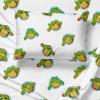 image:imageJay Franco Bluey amp Bingo Queen Comforter Set  7 Piece Bedding Includes Sheet Set amp Pillow Covers  Super Clouds amp Stars Cozy BeddingGreen  Tmnt