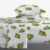 image:imageJay Franco Bluey amp Bingo Queen Comforter Set  7 Piece Bedding Includes Sheet Set amp Pillow Covers  Super Clouds amp Stars Cozy BeddingGreen  Tmnt