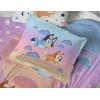 image:imageJay Franco Bluey amp Bingo Queen Comforter Set  7 Piece Bedding Includes Sheet Set amp Pillow Covers  Super Clouds amp Stars Cozy BeddingMulti  Bluey