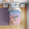 image:imageJay Franco Bluey amp Bingo Queen Comforter Set  7 Piece Bedding Includes Sheet Set amp Pillow Covers  Super Clouds amp Stars Cozy BeddingMulti  Bluey