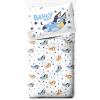 image:imageJay Franco Bluey amp Bingo Queen Comforter Set  7 Piece Bedding Includes Sheet Set amp Pillow Covers  Super Clouds amp Stars Cozy BeddingMulti  Bluey