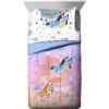 image:imageJay Franco Bluey amp Bingo Queen Comforter Set  7 Piece Bedding Includes Sheet Set amp Pillow Covers  Super Clouds amp Stars Cozy BeddingMulti  Bluey