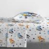 image:imageJay Franco Bluey amp Bingo Queen Comforter Set  7 Piece Bedding Includes Sheet Set amp Pillow Covers  Super Clouds amp Stars Cozy BeddingMulti  Bluey