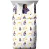 image:imageJay Franco Bluey amp Bingo Queen Comforter Set  7 Piece Bedding Includes Sheet Set amp Pillow Covers  Super Clouds amp Stars Cozy BeddingPurple  Wish