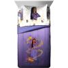 image:imageJay Franco Bluey amp Bingo Queen Comforter Set  7 Piece Bedding Includes Sheet Set amp Pillow Covers  Super Clouds amp Stars Cozy BeddingPurple  Wish