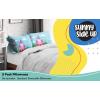 image:imageSunny Side Up Bluey amp Bingo Pack of 2 Reversible Pillowcases  Double Sided Pillow Covers  Kids Super Soft BeddingBlue  Magic Castle