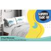 image:imageSunny Side Up Bluey amp Bingo Pack of 2 Reversible Pillowcases  Double Sided Pillow Covers  Kids Super Soft BeddingWhite  Dino Roar