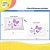 image:imageSunny Side Up Bluey amp Bingo Pack of 2 Reversible Pillowcases  Double Sided Pillow Covers  Kids Super Soft BeddingWhite  Flutter