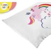 image:imageSunny Side Up Bluey amp Bingo Pack of 2 Reversible Pillowcases  Double Sided Pillow Covers  Kids Super Soft BeddingWhite  Rainbow Unicorns