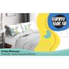 image:imageSunny Side Up Bluey amp Bingo Pack of 2 Reversible Pillowcases  Double Sided Pillow Covers  Kids Super Soft BeddingWhite  on the Go
